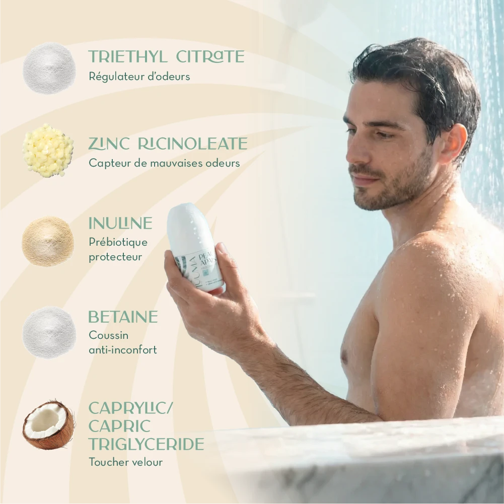 Liste des ingrédients avec bienfaits pour déo sans odeur