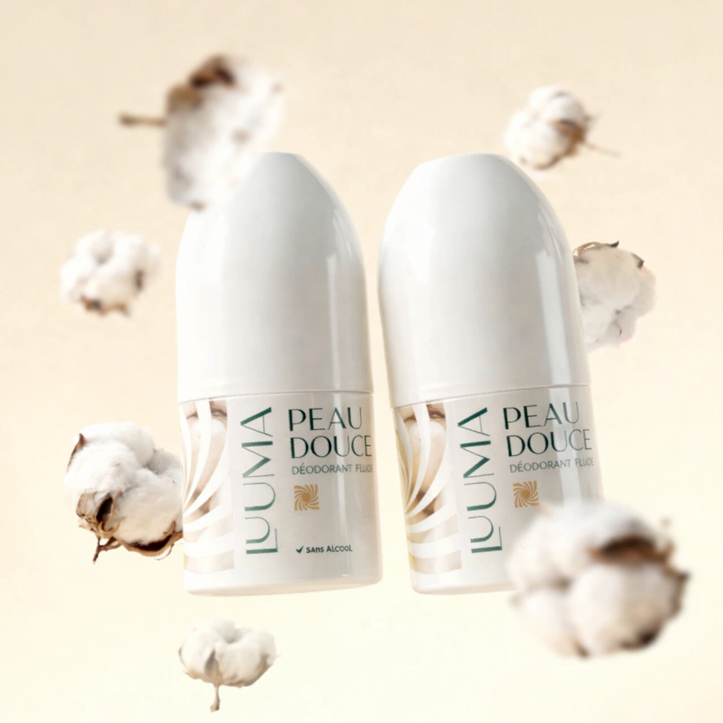 Deux deo à la fleur de coton