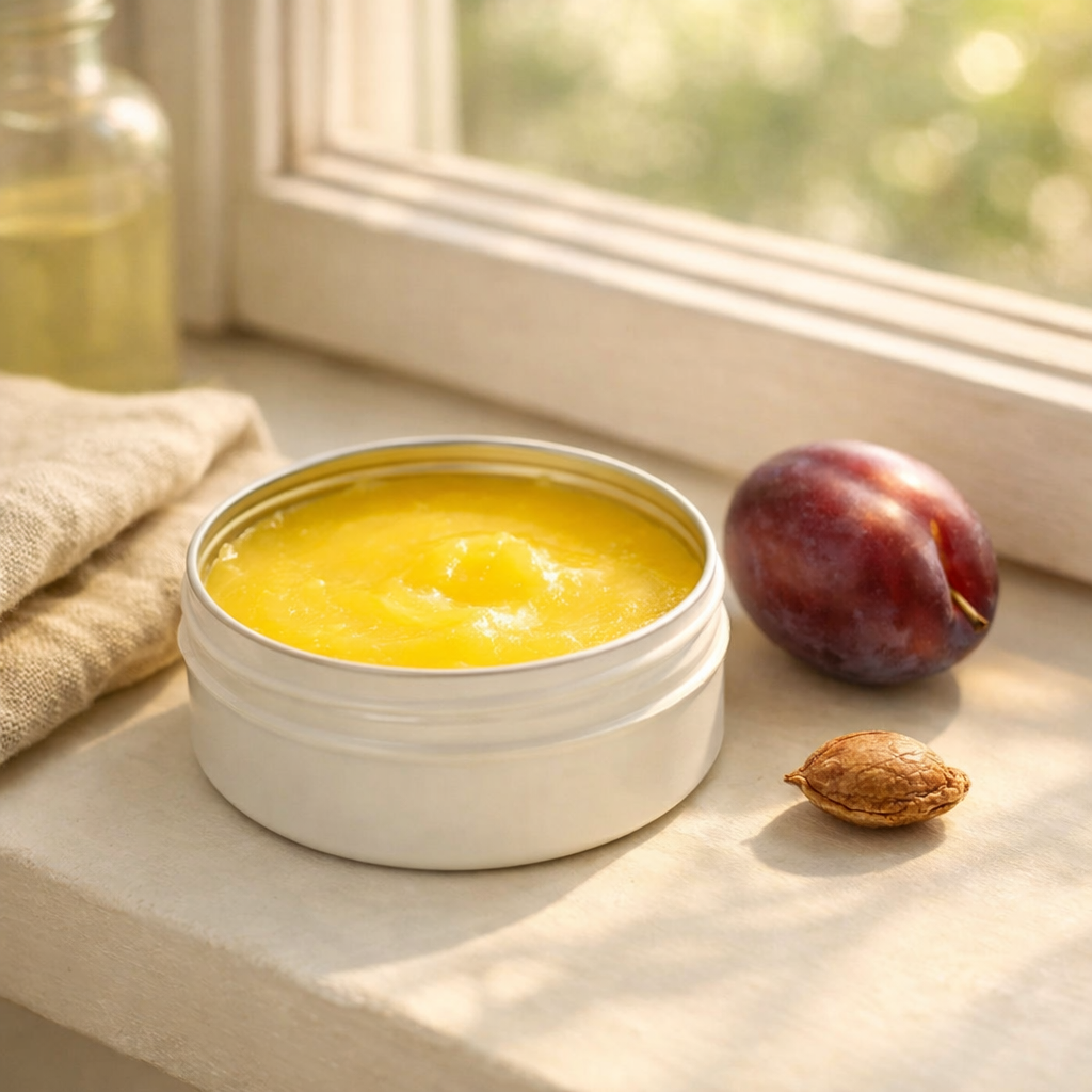 baume ouvert sur le rebord d'une fenetre