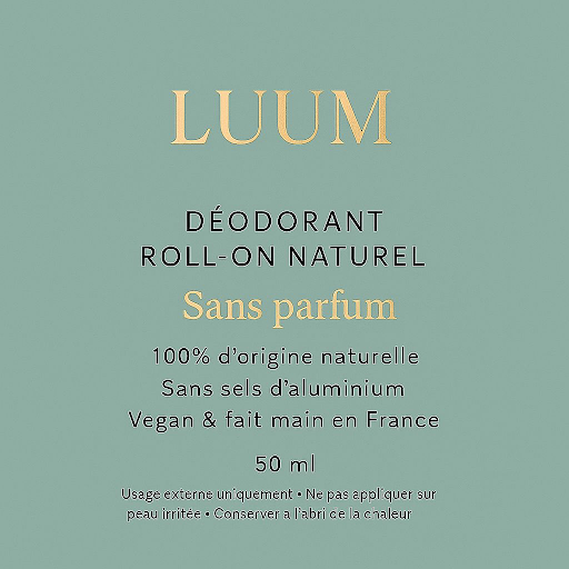 Déodorant naturel et efficace